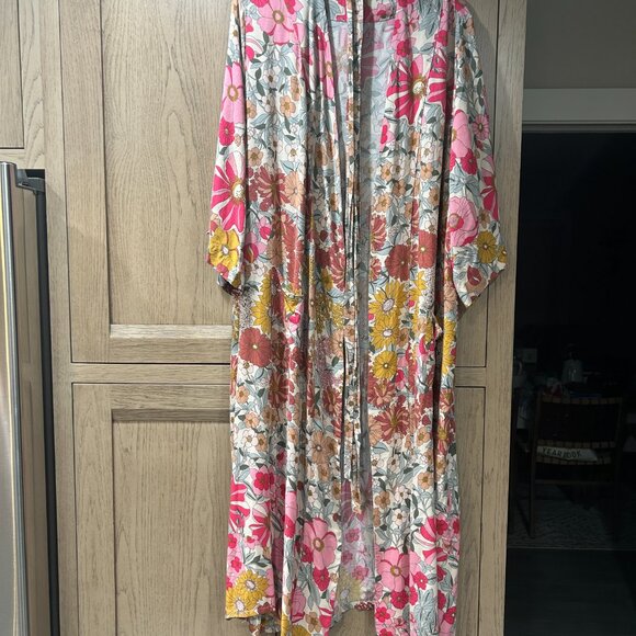 Natural Life Midi Kimono Ladies Size L-XL - Picture 5 of 8